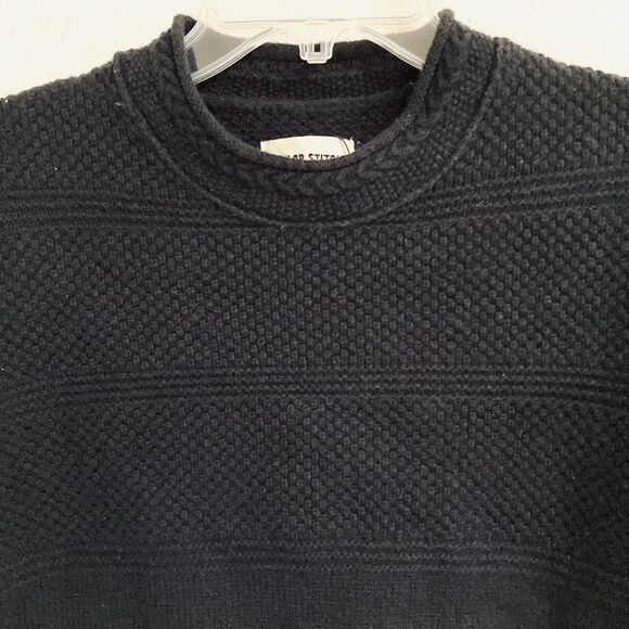 Taylor Stitch Ventana Sweater In Navy Merino Wool XS 36 Unisex NWT - Picture 9 of 15